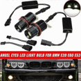 thumbnail image 3 of 2X white 80W LED Angel Eyes Halo ring marker bulb for BMW E39 E60 E53, 3 of 4