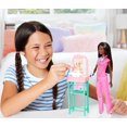 thumbnail image 4 of Barbie Poupée mode Pédiatre, brunette, poupée bébé, meubles et acc., 4 of 6