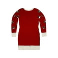 thumbnail image 6 of Jollidays Women's Wrap Me Up Ugly Christmas Sweater Tunic, 6 of 6