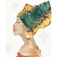 thumbnail image 3 of Tavoletti, Anne 15x18 Black Modern Framed Museum Art Print Titled - African Flair VII, 3 of 5