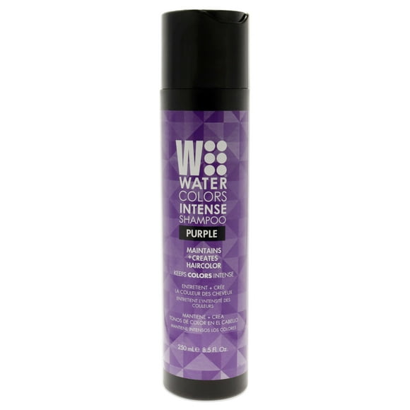 Watercolors Intense Shampoo - Purple by Tressa for Unisex - 8.5 oz Shampoo