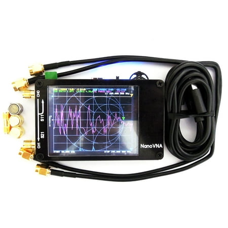 Portable Handheld Vector Network Analyzer 50KHz-900MHz Digital Display Touching Screen Shortwave MF HF VHF UHF Antenna Analyzer (Best Portable Hf Antenna)