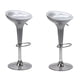 thumbnail image 1 of Banco Alto De Barra Set 2 Pzs Giratorio Altura Ajustable Bar gris, 1 of 7
