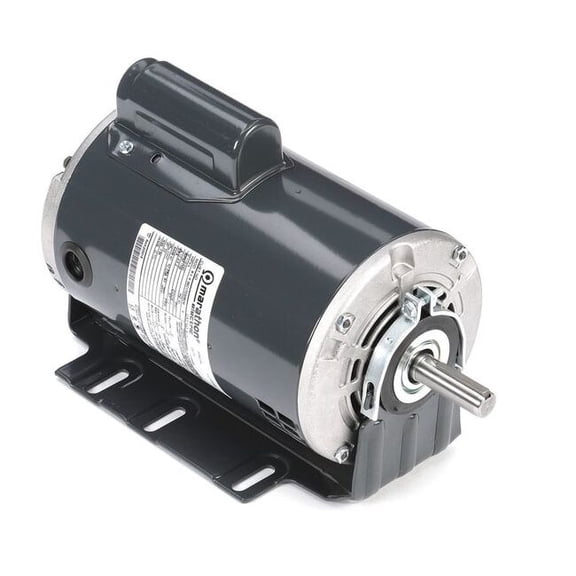 Leeson GP Motor,3/4 HP,1,725 RPM,115/230V AC,56 056C17D2060