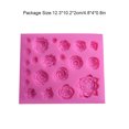 thumbnail image 4 of Billuyoard Molde de silicona con flor de rosa, utensilio de cocina, herramienta para hornear Sugarcraft, moldes para dulces Artesanía Billuyoard HA061133-00, 4 of 6