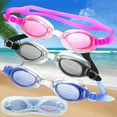 thumbnail image 1 of Sentmoon Swimming Goggles Swim Goggles for Men Adult Swimming Goggles HD Waterproof Men and Women Piece Large Frame Swimming Goggles Adult Diving Goggles Swimming Set, 1 of 7