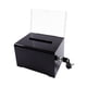 thumbnail image 2 of Caja de Recolección de Tarjetas de Presentación Caja de Sugerencias Recolección de Opinión Boleta Minimalista Negro, 2 of 9