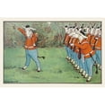 thumbnail image 2 of Peter Newell 14x11 Black Ornate Wood Framed Double Matted Museum Art Print Titled: Ere Long Their Captain Shouted; ‘March!’ (1904), 2 of 5