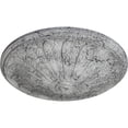 thumbnail image 3 of Ekena Millwork 25 1/2"OD x 5 1/2"P Brontes Ceiling Medallion (Fits Canopies up to 3 5/8"), Hand-Painted Ultra Pure White Crackle, 3 of 6