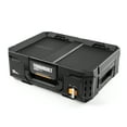 thumbnail image 1 of ToughBuilt StackTech Lockable Tool Box, Durable Plastic Storage Organizer, Black, 1 of 12
