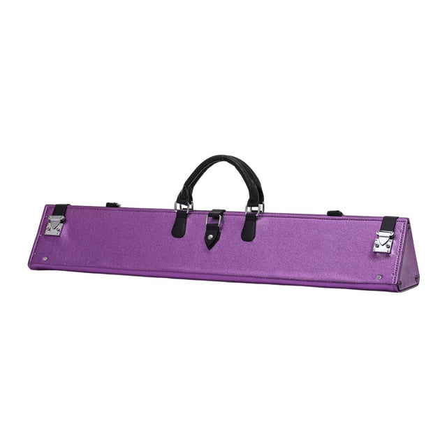 Almencla Sac de Rangement pour Queue de Billard avec Bandoulière Réglable Violet Clair