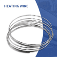 thumbnail image 3 of Nichrome 80 1.2mm 16 Gauge AWG Heater Wire Heating Elements 8ft Long, 3 of 5