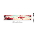 thumbnail image 3 of Valentine's Day Cupid Banner Backdrop Roses Background Romantic Party Decoration Photography Props Decors Valentines, 3 of 4