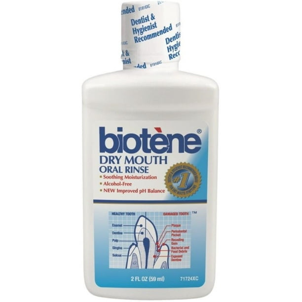 Biotene Dry Mouth Oral Rinse, 2 oz (Pack of 3)