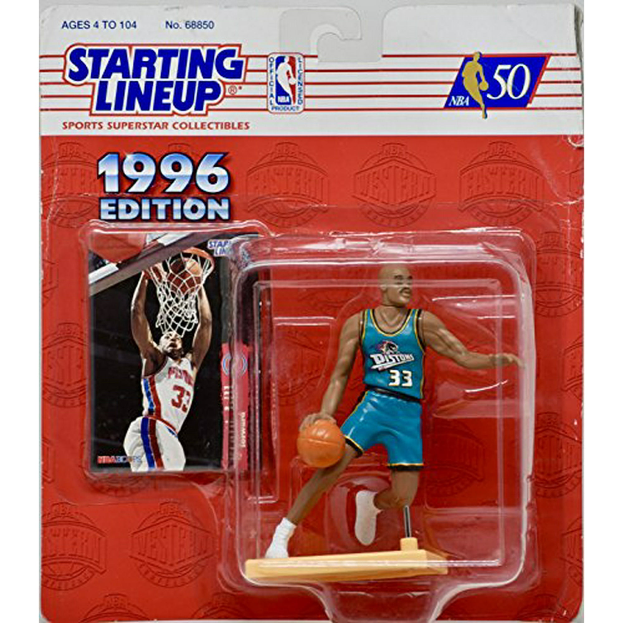 1996 Edition - Kenner - Starting Lineup - NBA 50 - Grant Hill #33