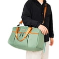 thumbnail image 4 of Hardside Luggage Sets 3 Piece, Hardshell Suitcase TSA Lock Spinner Wheel with Travel Duffle Bag and 4 Packing Cube.Green, 4 of 9
