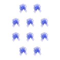 thumbnail image 3 of Inteprter Tire de la cinta con lazos para envolver regalos, decoración de bodas, suministros para fiestas, multicolor, multifuncional, regalo de Navidad, Azul oscuro 10piezas Inteprter  CBP393813, 3 of 4