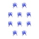 thumbnail image 1 of Monstrate Tire de la cinta con lazos para envolver regalos, decoración de bodas, suministros para fiestas, multicolor, multifuncional, regalo de Navidad, Azul oscuro 10piezas Monstrate  CBP393813, 1 of 4