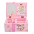 thumbnail image 2 of Caja de joyería musical para niños caja de música de princesa bailando caja de almacenamiento de joyas de plástico rosa de dibujos animados caja de música con pequeñas ANGGREK Otros, 2 of 8