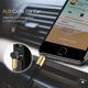 thumbnail image 4 of Cable de audio jack de 3,5 Mm, cable auxiliar macho a macho, cable de línea de altavoz para iphone 6/samsung galaxy s8/coche/auriculares/xiaomi redmi, 4 of 5