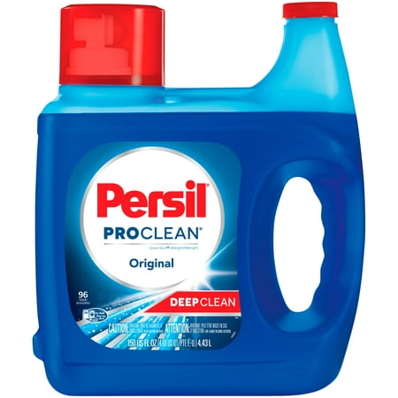 Persil ProClean Liquid Laundry Detergent, Original, 150 Fluid Ounces, 96 (Best Detergent For White Clothes)
