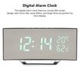 thumbnail image 4 of Reloj despertador digital ANGGREK con pantalla de humedad y temperatura 12/24H, 4 of 8