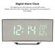 thumbnail image 4 of Reloj despertador digital ANGGREK con pantalla de humedad y temperatura 12/24H, 4 of 8