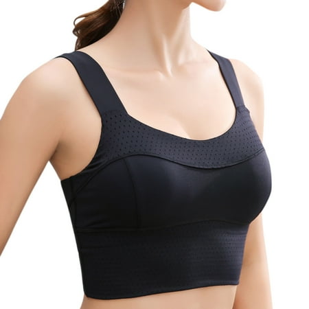 Women No Steel Ring Yoga Sport Bra Shockproof Quick Drying Running Vest Bra