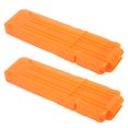 thumbnail image 1 of Soft  Holder, Soft Magazine 15 Dart Clips Toy Accessory  For Playing Black,Orange,Blue, 1 of 8
