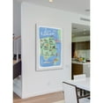 thumbnail image 5 of "San Francisco Site Map" Framed Painting Print, 5 of 5
