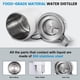 thumbnail image 3 of DC HOUSE Máquina destiladora de agua de 1 galón, 750 W, 4 L, máquina para hacer agua destilada pura para el hogar, encimera, mesa, escritorio, purificador de bebidas para el hogar, cocina, humidificad, 3 of 5