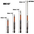 thumbnail image 3 of Hrc62 Embouts de Tournevis Magnétiques Croix Ph2 Embouts de Perceuse à Impact Polyvalents, 3 of 8