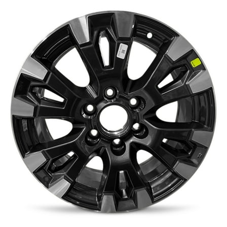 For 2017-2024 Nissan Titan 18 Inch Machined Face with Painted Inlay Charcoal Alloy - New OEM Rim - Road Ready Car Wheel