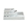thumbnail image 4 of Simplify 8 Section Cosmetic and Jewelry Holder Makeup Organizer in Marble, 4 of 6