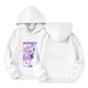 thumbnail image 1 of Moonsky Sudadera con capucha y cordón HUNTRX, estampado de grupo de chicas coreanas, jersey corto, suave y cómodo, top de manga larga para primavera y otoño. Blanco 100, 1 of 5