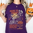 thumbnail image 4 of Comfort Colors 1717 Dare to Enter Haunted House Halloween T-Shirt 100% Cotton - Gift for Halloween, 4 of 4