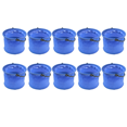 thumbnail image 1 of Blue Folding Bucket, Foldable Portable Fishing Bucket, Art Color Bucket, Pen Washer, 1 of 6