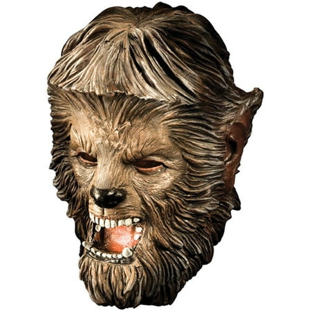 Wolfman Deluxe Adult Halloween Latex Mask Accessory