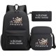 thumbnail image 3 of The Nightmare Before Christmas 3Pcs Boy Girl Kids School Book Bags Travel Backpack Shoulder Bag Pen Bag For Men Women, 3 of 4