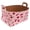 Multicolor 4, variant on Sewing Theme Painting Storage Basket Collapsible Storage Bin, PU Foldable Basket Convenient Box Storage Organizer with Handles for Shelves Office Bedroom Closet Nursery Toys Laundry