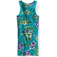thumbnail image 1 of Aeropostale Womens Floral Boy Tank Top, Verde, X-Small Aeropostale Camiseta sin mangas, 1 of 1