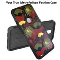 thumbnail image 3 of DALUX MetKase Hybrid Slim Phone Case Compatible with Cricket Icon 3 / Splendor / AT&T Motivate 2 (2021) - Oriental Fan, 3 of 3