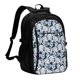 thumbnail image 1 of Easygdp Hawaiian Style Mochila para Laptop de Viaje con Puerto USB, Mochila para Laptop con Puerto de Carga USB para Mujeres y Hombres, 1 of 7