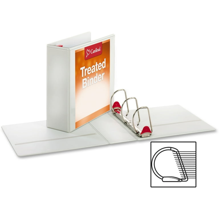 Cardinal Xtralife ClearVue Locking Slant-D Binders - 4