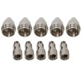 thumbnail image 3 of Get Precise And Accurate Cuts with 10Pcs P 80 Plasma Cutter Consumable Torch Kit Featuring Nozzle Tips And Electrodes Set 1.1mm, 3 of 9
