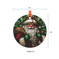 thumbnail image 5 of Santa118 Christmas Ornament, Xmas Hanging Ornament, Gift for Mom, Love Day Home Decor, Celebration Hanging Decor, Keepsake 2025, 5 of 5