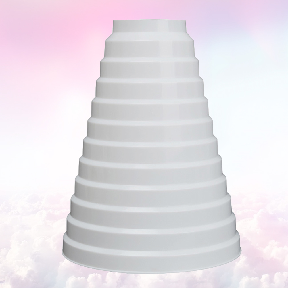 COOPHYA White Plastic Range Hood Exhaust Pipe Adapter Durable Kitchen Vent Connector