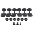 thumbnail image 2 of Semi-Closed Guitar Tuning Keys, Anti-Corrosion Metal Tuning Pegs, Metal Structure Easy To Install For Folk Guitar Instrument Lovers, 2 of 8