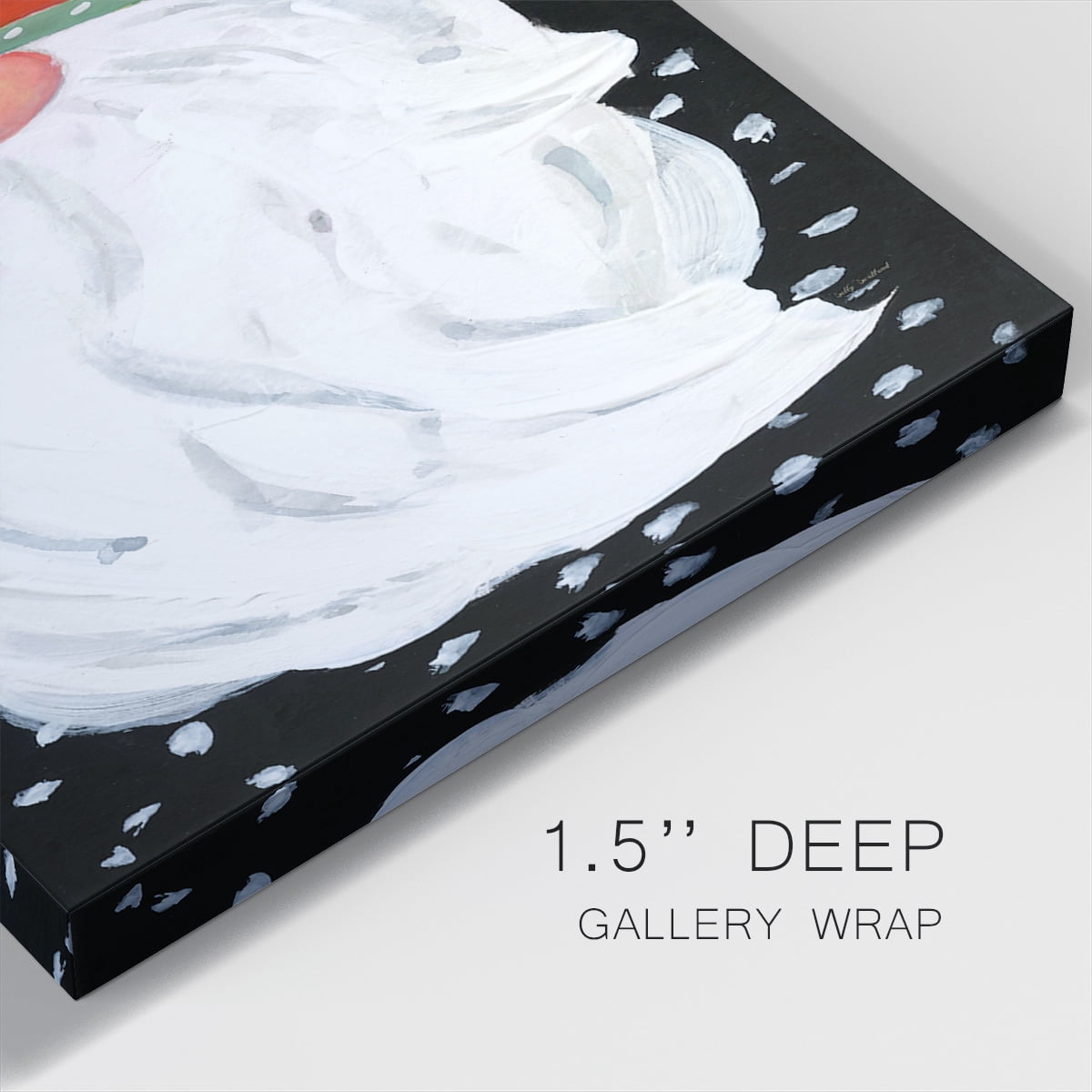 Winter Welcome Gnome- Gallery Wrapped Canvas