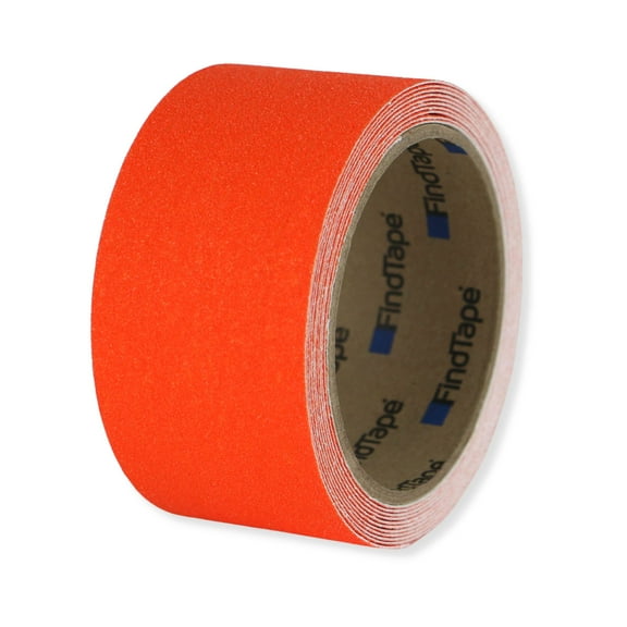 FindTape Premium Anti-Slip Non-Skid Tape (AST-35): 2 in. x 10 ft. (Orange)